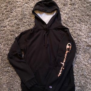 Black champion sweathshirt
